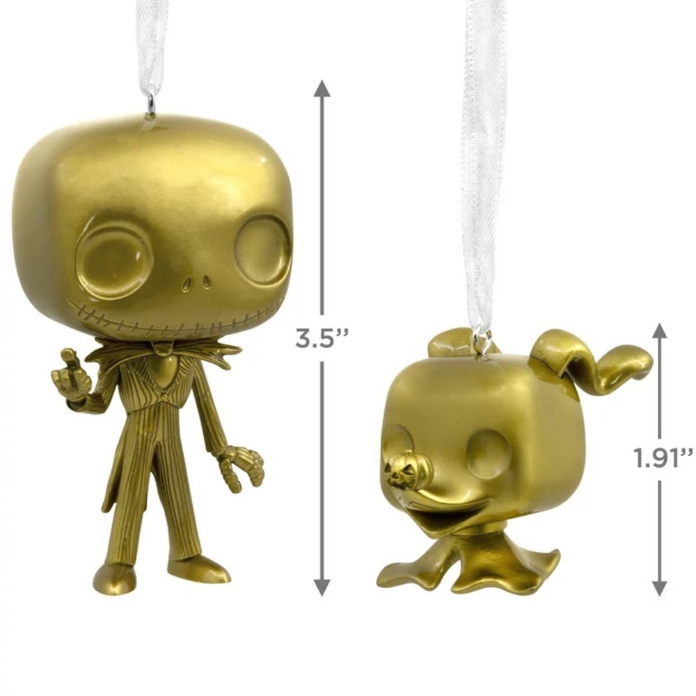 Hallmark gold limited edition Disney The Nightmare Before Christmas Funko nwt